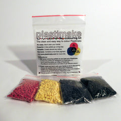 Plastimake 800g jar + Colouring Kit